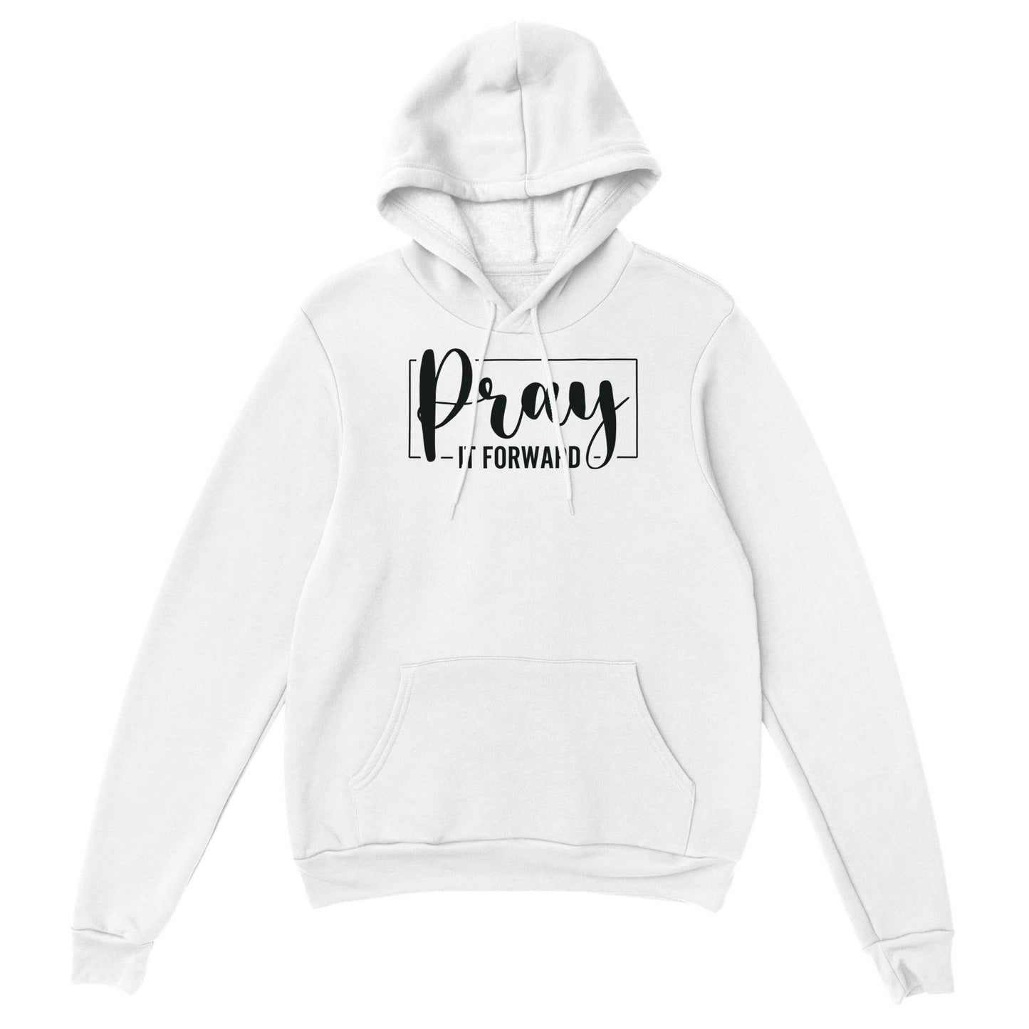 "Pray It Forward" Classic Christian Pullover Hoodie