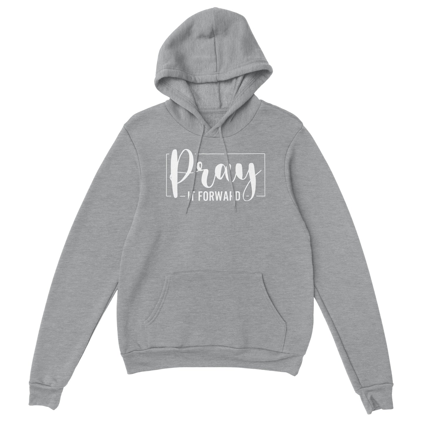 "Pray It Forward" Classic Christian Pullover Hoodie